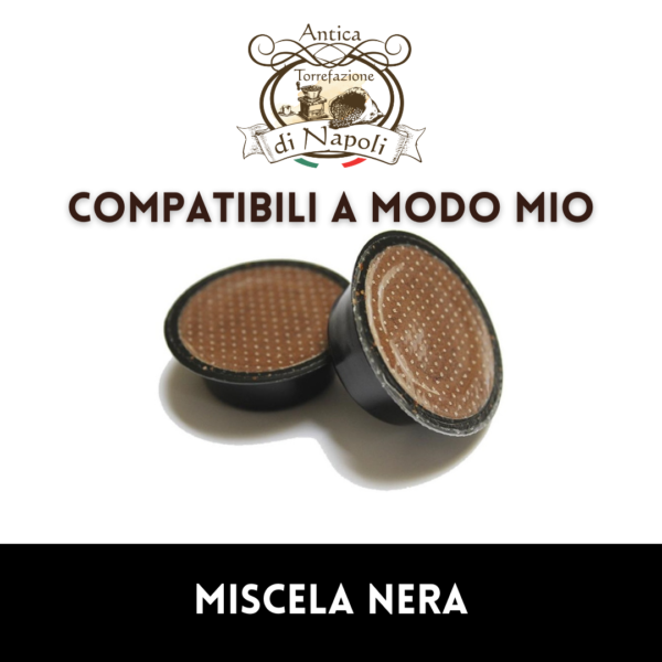 100 Capsule compatibili A modo mio - Miscela nera