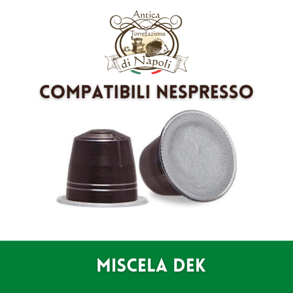 50 Capsule compatibili Nespresso - Miscela Dek