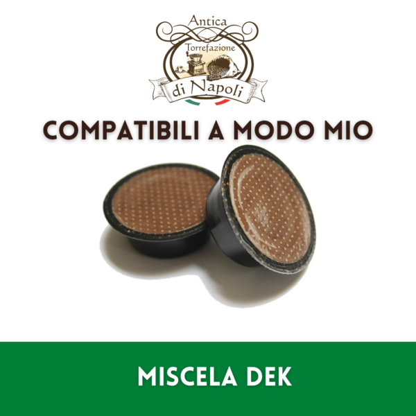 50 Capsule compatibili A modo mio - Miscela Dek