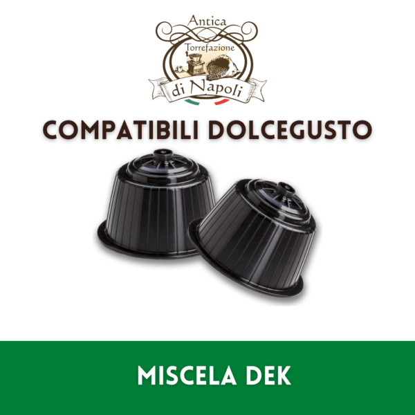 50 Capsule compatibili Dolcegusto - Miscela Dek