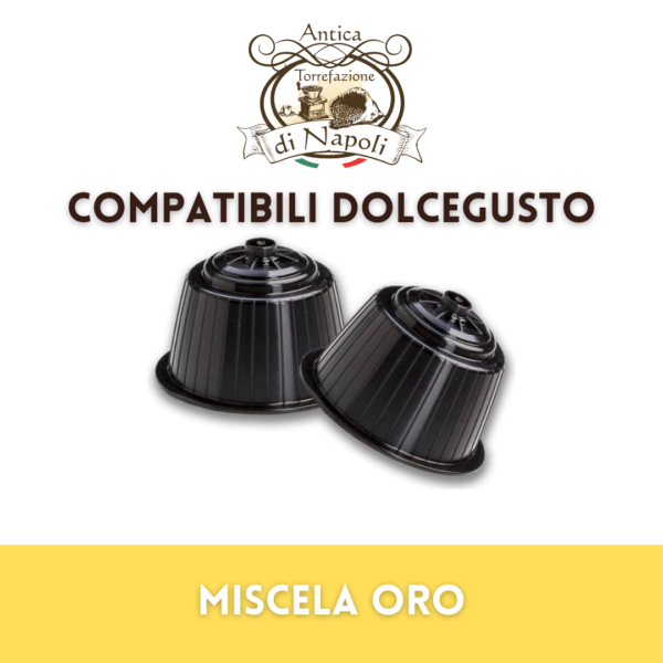 50 Capsule compatibili Dolcegusto – miscela oro