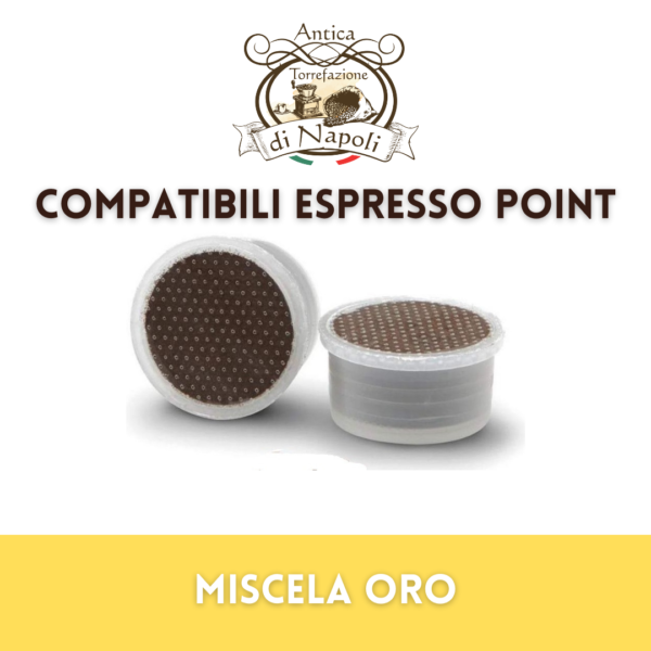 50 Capsule compatibili Espresso point – miscela oro