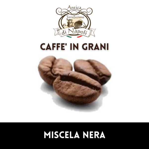 Caffè in grani 1 Kg - Miscela nera