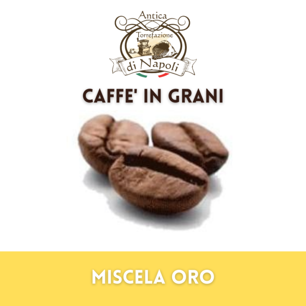 Caffè in grani 1 Kg – miscela oro