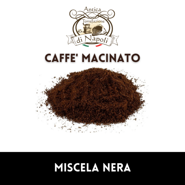 Caffè macinato 250 gr - Miscela nera