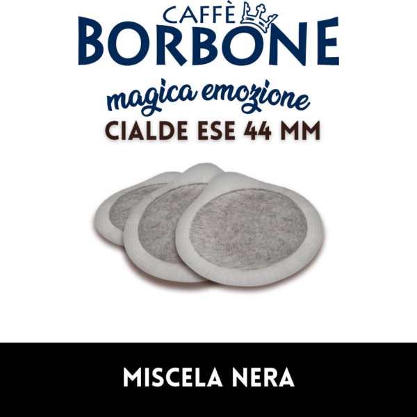 Caffè Borbone - 150 Cialde filtro carta ESE 44 mm – miscela nera